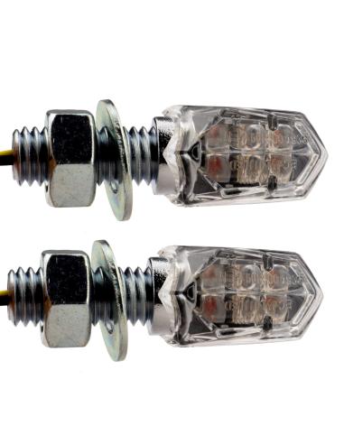 Comprar Intermitentes Led Tiny Cromados Homologados a precio de oferta