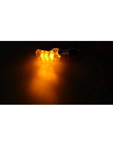 Flashes Led Minúsculos Cromados Aprovados | Preço Promocional