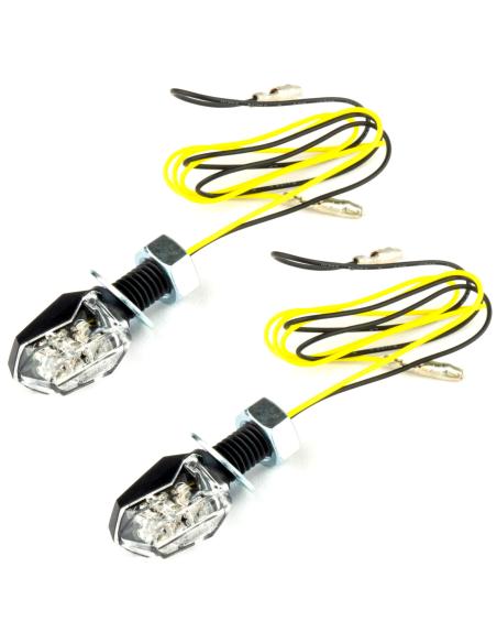 Piscando Preto Pequeno Led Aprovado | Preço Promocional
