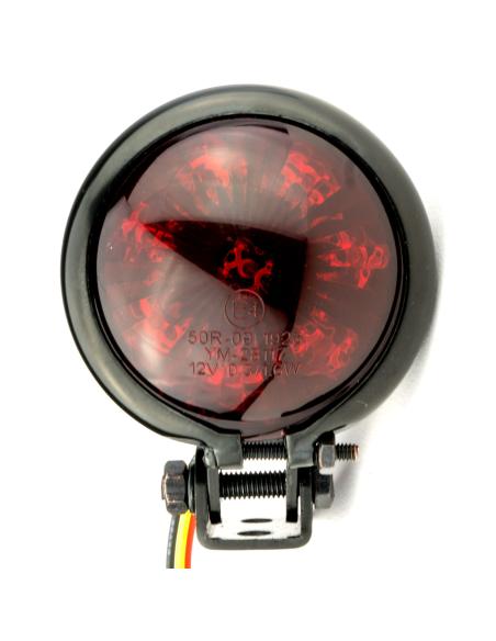 TAIL LAMP BLACK BATE STYLE HOMOLOGATED IGUANA CUSTOM PARTS
