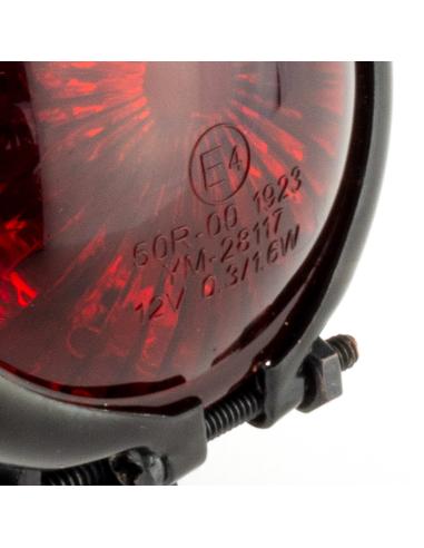 TAIL LAMP BLACK BATE STYLE HOMOLOGATED IGUANA CUSTOM PARTS