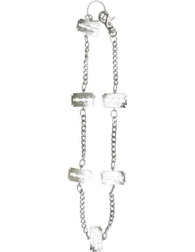 CHROME PLATED CHAIN FOR WALLET RAZOR BLADES