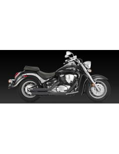 Comprar Escape Twin Slas Negras Staggered C800/M800 a precio de oferta