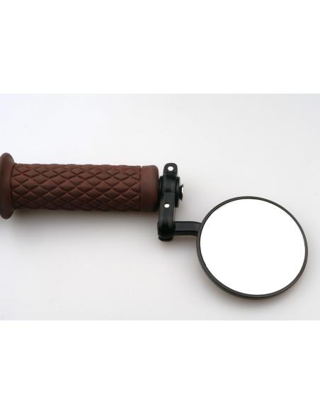 Espelhos Finais Do Guidão Do Alimentador Preto (Par)