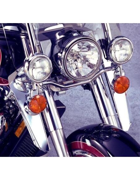 Chrome Windshield Deflectors For Dakota And Heavy Duty Windshields