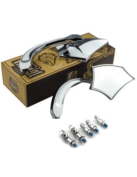 Comprar Espejos Cromados Spike - Homologados - Iguana Custom Parts a precio de oferta