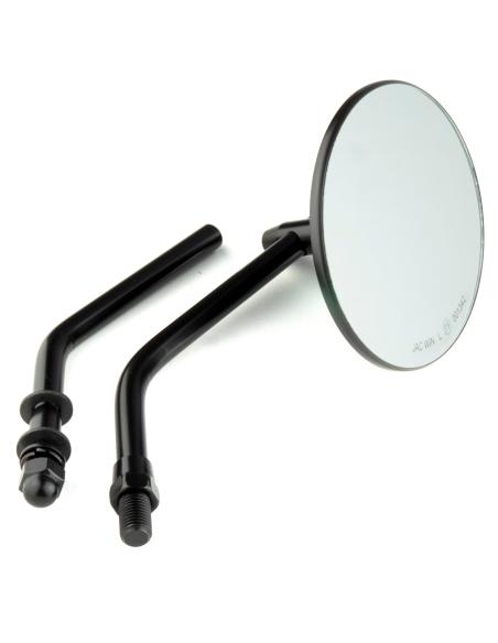 MIROIR ROND NOIR APPROUVÉ