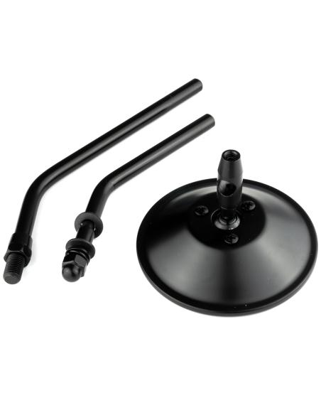 Comprar Espejo Round Negro Homologado a precio de oferta