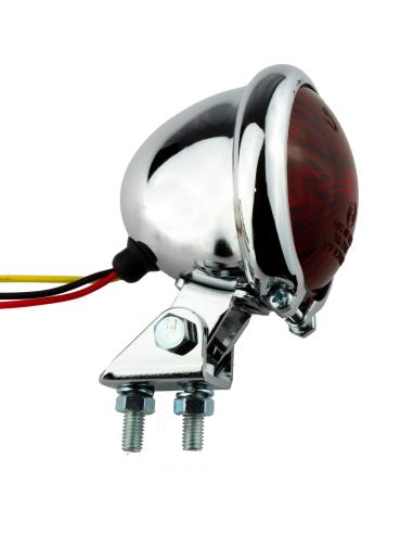 Comprar Piloto Trasero Cromado Bate Style Homologado Iguana Custom Parts a precio de oferta