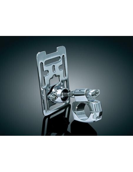 SUPPORT UNIVERSEL POUR GPS OU TÉLÉPHONE PORTABLE GUIDON DE 25MM