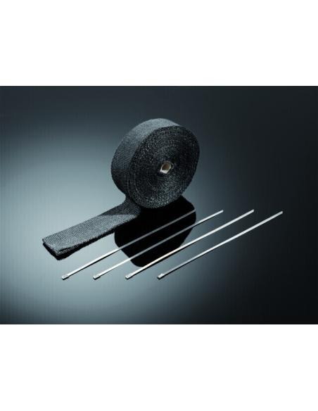 Comprar Cinta Anticalorica Negra 15 Mts. + 4 Bridas a precio de oferta