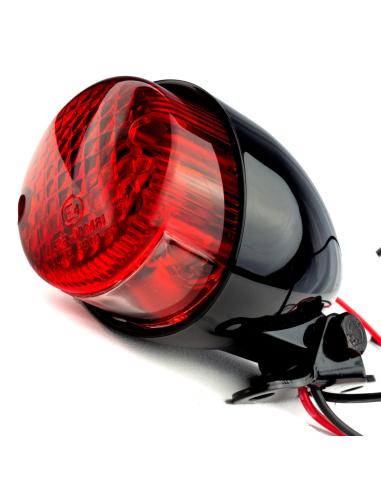 BLACK TAILLIGHT, 'HAWK ECO', E-MARK