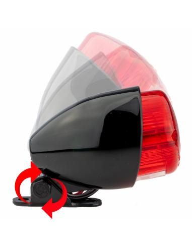 FEU ARRIÈRE HOMOLOGUÉ "HAWK ECO" NOIR