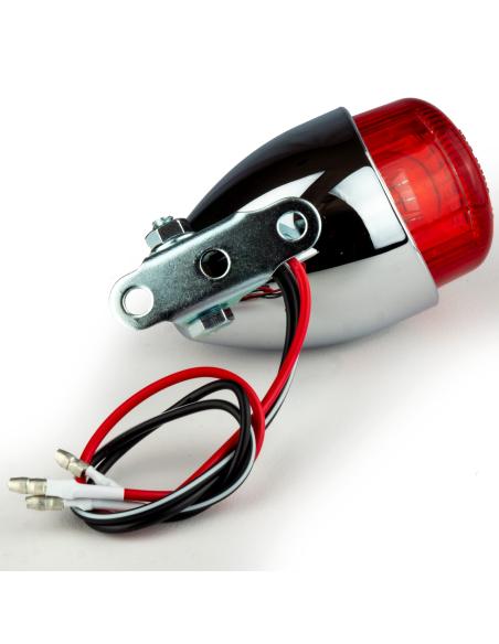 CHROMED TAILLIGHT, 'HAWK ECO', E-MARK