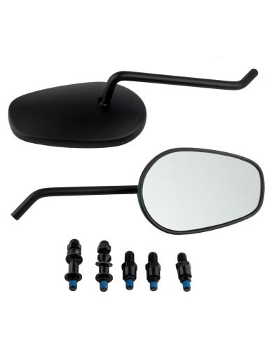 BLACK HD ESTILO CLÁSSICO ESPELHOS 2 UNIDADES - APROVADO
