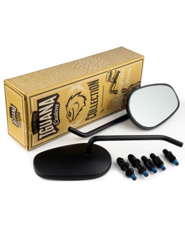 MIRRORS SET CLASSIC HD-STYLE BLACK 2 PCS - E-MARK