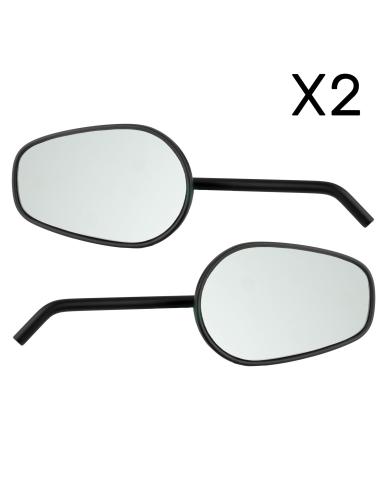 BLACK HD ESTILO CLÁSSICO ESPELHOS 2 UNIDADES - APROVADO