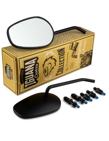 BLACK HD ESTILO CLÁSSICO ESPELHOS 2 UNIDADES - APROVADO