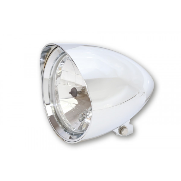 5-3/4 CONICAL HEADLIGHT WITH APPROVED VISOR