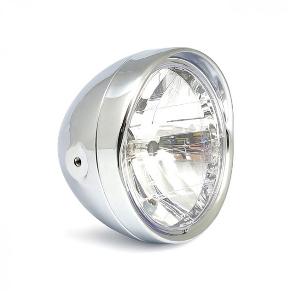 CRUISER CENTRAL HEADLIGHT 6.5" APPROVED SIDE MOUNT