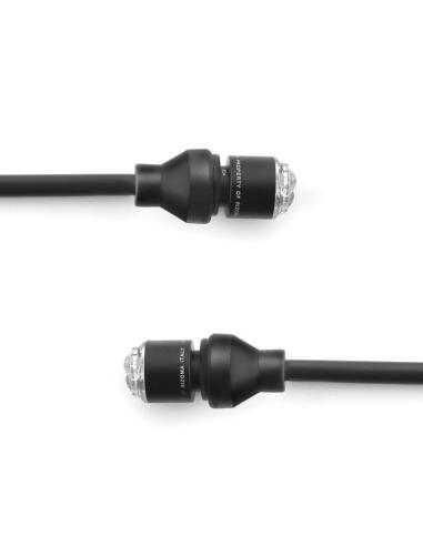 PAIR OF INDICATORS UNIT BLACK RIZOMA TO BUILT-IN