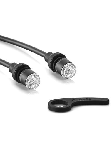 PAIR OF INDICATORS UNIT BLACK RIZOMA TO BUILT-IN