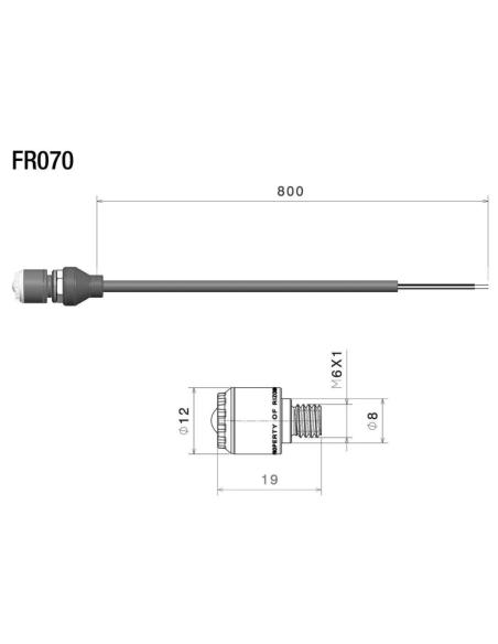 PAIR OF INDICATORS UNIT BLACK RIZOMA TO BUILT-IN