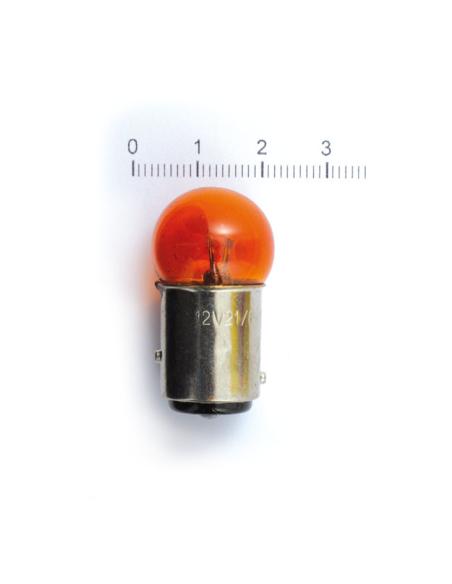 Comprar Bombilla Ambar Doble Filamento 12V-21/6Cp a precio de oferta