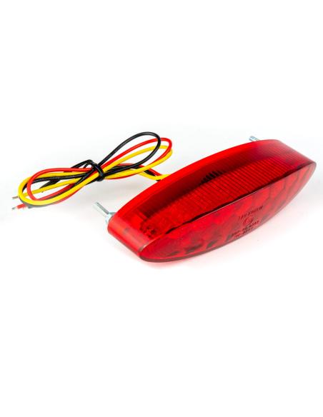 LÂMPADA DE LED VERMELHA OVAL APROVADA