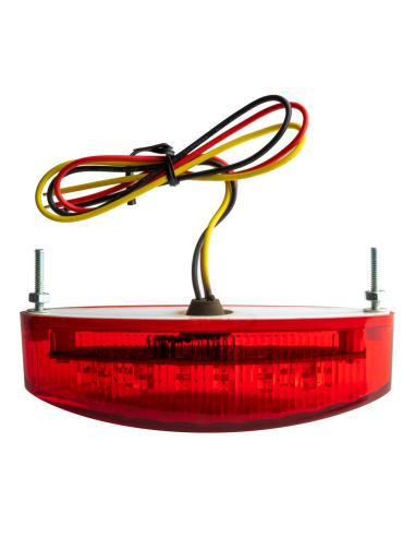 APPROVED OVAL RED LED TAILLIGHT