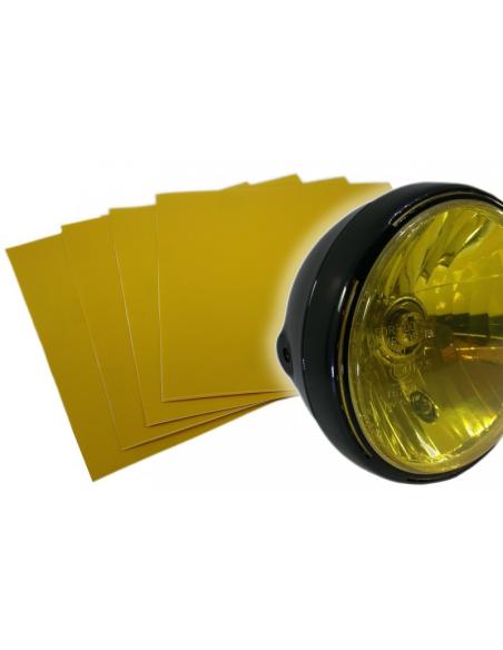 Comprar Vinilo Translucido Amarillo Para Lentes a precio de oferta