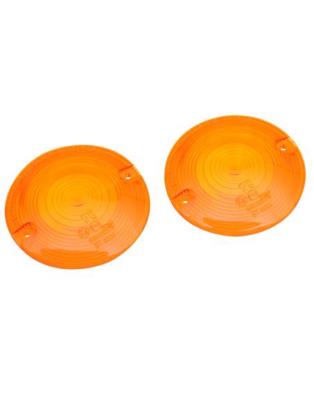 Comprar Pareja Tulipas Ambar Para Intermitentes Flat Harley Homologadas a precio de oferta