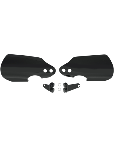 Comprar Deflectores De Mano Negros Para Softail Fxlr Low Rider 18-Up Y Otras a precio de oferta