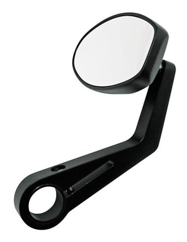 PRETO BAR-END ESPELHO FERRARA COM FLANGE