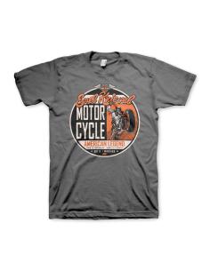 T-SHIRT EVEL KNIEVEL DAREDEVIL GREY