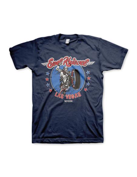 T-SHIRT EVEL KNIEVEL IN LAS VEGAS NAVY