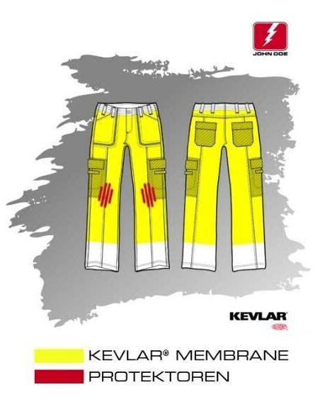 Comprar Pantalon Vaquero Con Kevlar Kamikaze John Doe Azul a precio de oferta