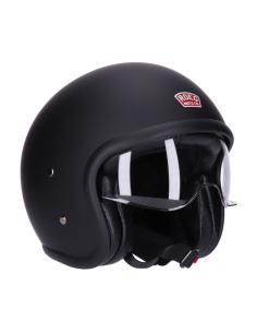 CAPACETE ROEG SUNDOWN PRETO MATT COM TELA INTERIOR