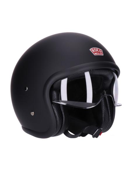Comprar Casco Roeg Sundown Negro Mate Con Pantalla Interior a precio de oferta