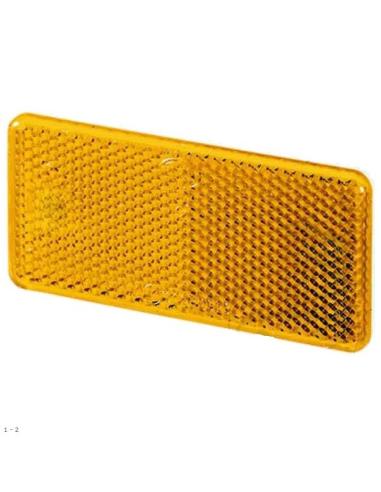 RÉFLECTEUR RECTANGULAIRE ADHÉSIF JAUNE - APPROUVÉ