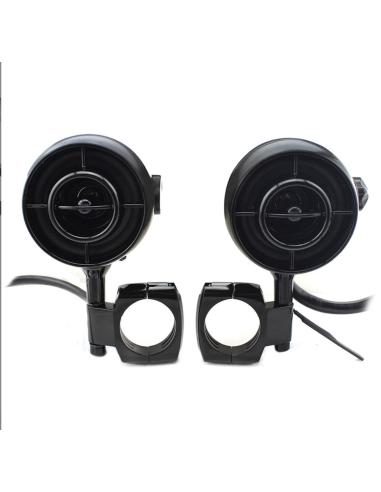 Comprar Altavoces 3" Negros Para Manillar Con Usb, Bluetooth Y Radio Fm a precio de oferta