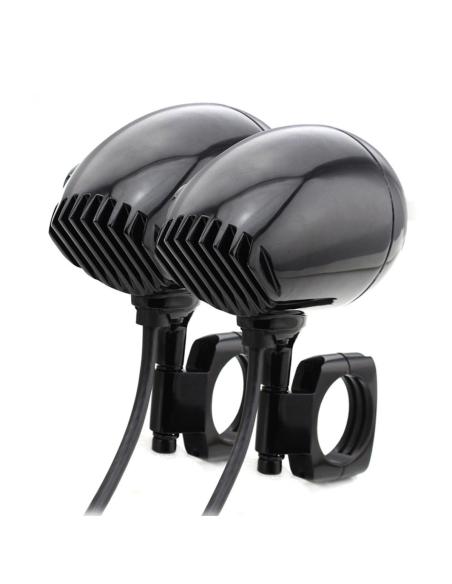 Comprar Altavoces 3" Negros Para Manillar Con Usb, Bluetooth Y Radio Fm a precio de oferta