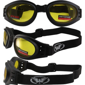 GAFA PLEGABLE CON GOMA ADVENTURE AMARILLA