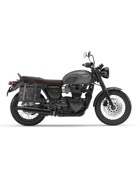 Comprar Alforja Vintage Algodon Negra 13 Litros Klickfix a precio de oferta