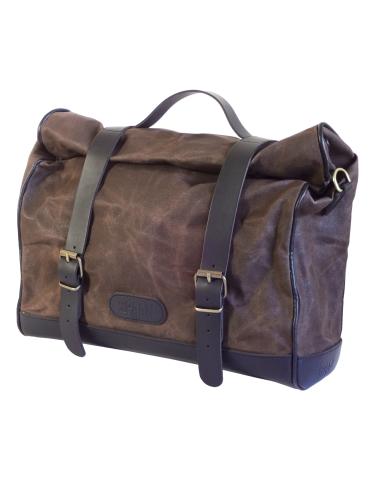 VINTAGE SADDLEBAG COTTON BROWN 19 LITERS KLICKFIX