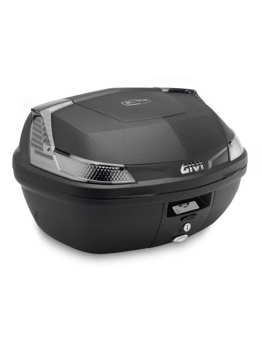BAUL GIVI MONOTRATO DE TECNOLOGIA DE LÂMINA B47 COM CATADIOPTIC DEFUMADO