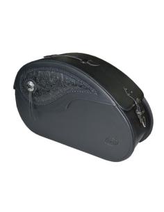 ALFORJE DE PELE RÍGIDA NAPOLEÃO GOTIK 51 X 32 X 20