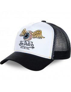 GORRA OJO VON DUTCH CAMIONERO ART BLANCA