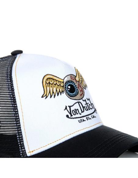 Acquista Cappellino Occhio Von Dutch Trucker Bianco in offerta speciale