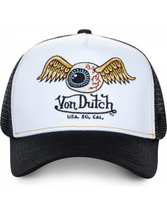 GORRA OJO VON DUTCH CAMIONERO ART BLANCA 2